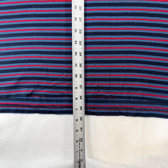 Brooks Brothers Country Club Polo Shirt XL Performance Golf Resort Multi Stripe - Picture 8 of 13